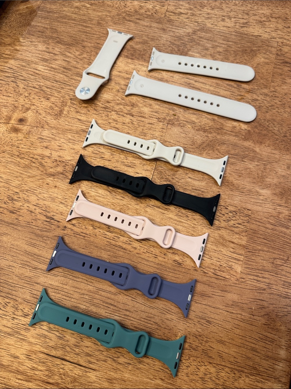 Apple Watch Series 4 Sport Band (Bundle of 6) Pink & Purple